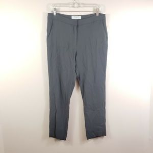 MM LAFLEUR black high rise tapered trouser dress pants